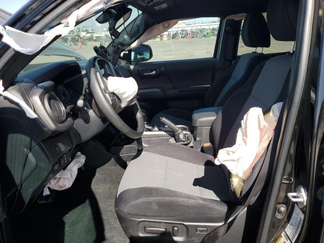 3TMCZ5AN6NM502395 - 2022 TOYOTA TACOMA DOUBLE CAB BLACK photo 7