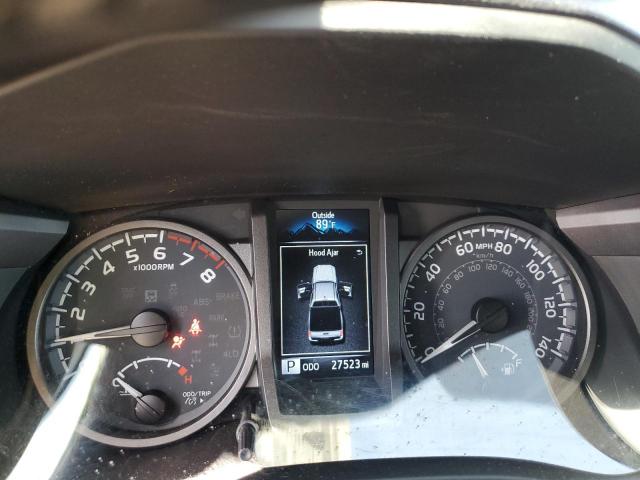 3TMCZ5AN6NM502395 - 2022 TOYOTA TACOMA DOUBLE CAB BLACK photo 9