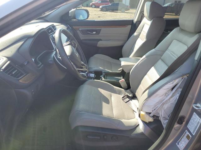 2HKRW2H88MH656693 - 2021 HONDA CR-V EXL SILVER photo 7