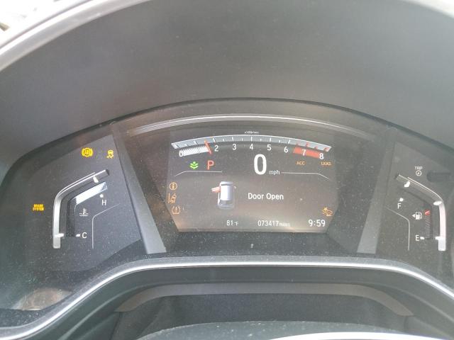 2HKRW2H88MH656693 - 2021 HONDA CR-V EXL SILVER photo 9