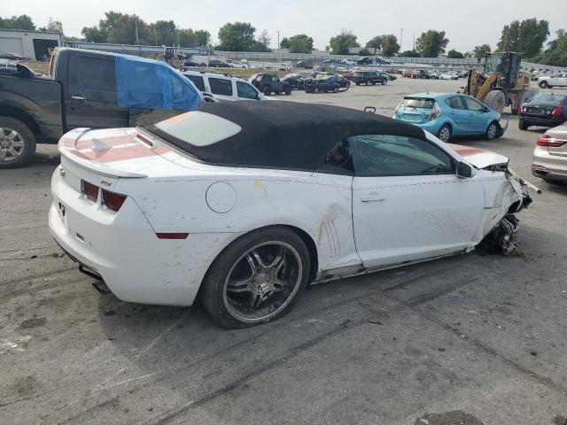 2G1FC3DD1B9177013 - 2011 CHEVROLET CAMARO LT თეთრი ფოტო 3