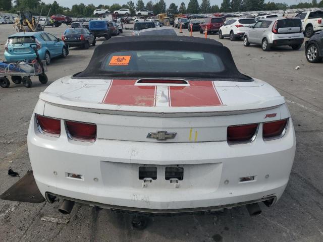 2G1FC3DD1B9177013 - 2011 CHEVROLET CAMARO LT თეთრი ფოტო 6