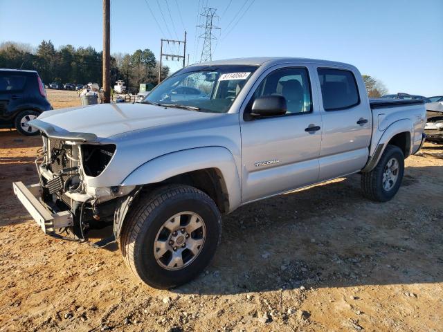3TMJU4GN3BM117900 - 2011 TOYOTA TACOMA DOUBLE CAB PRERUNNER SILVER photo 1