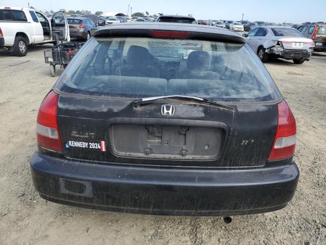 2HGEJ6343XH100105 - 1999 HONDA CIVIC DX შავი ფოტო 6
