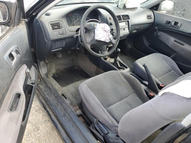 2HGEJ6343XH100105 - 1999 HONDA CIVIC DX შავი ფოტო 8