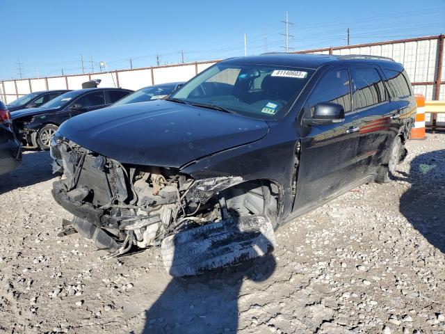 1C4RDHDG1DC674714 - 2013 DODGE DURANGO CREW BLACK photo 1