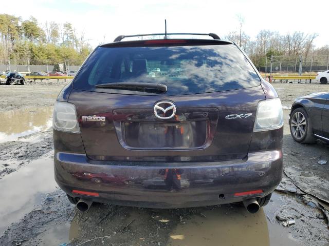 JM3ER293780193433 - 2008 MAZDA CX-7 BURGUNDY photo 6