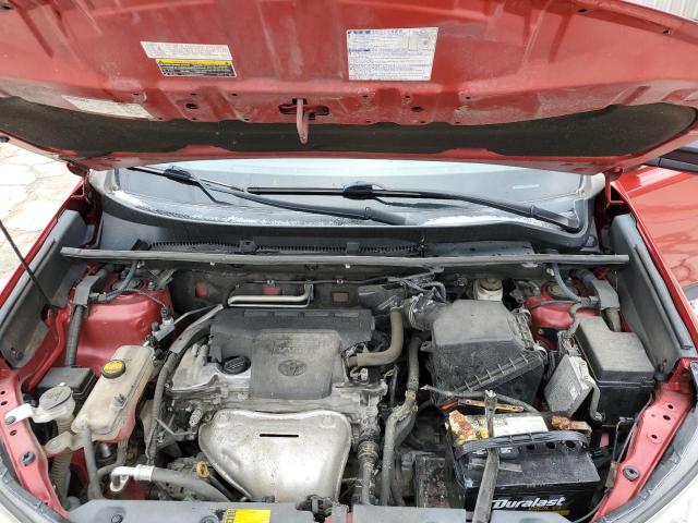 2T3BFREV3DW042244 - 2013 TOYOTA RAV4 LE RED photo 12