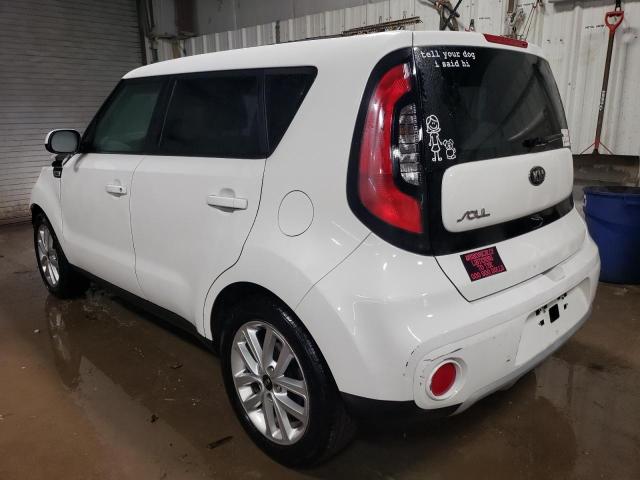 KNDJP3A53K7638510 - 2019 KIA SOUL + WHITE photo 2