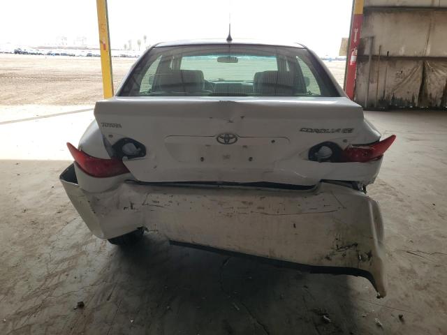 1NXBR32E95Z565674 - 2005 TOYOTA COROLLA CE WHITE photo 6