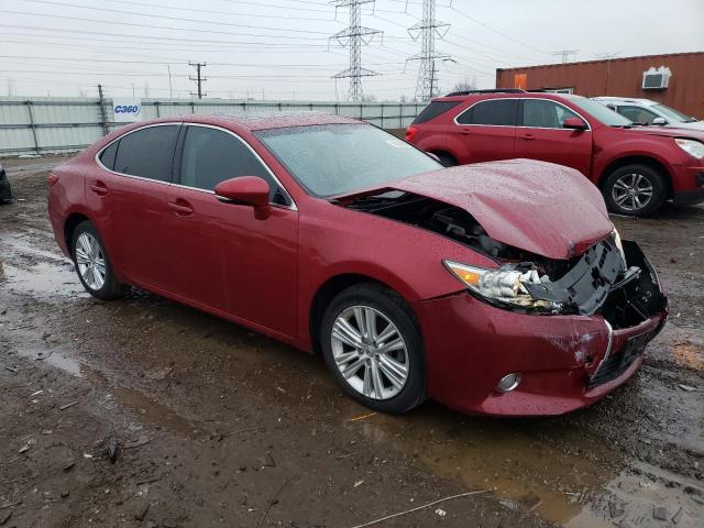 JTHBK1GG0E2101366 - 2014 LEXUS ES 350 RED photo 4