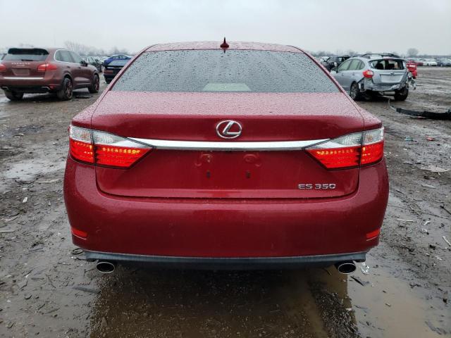 JTHBK1GG0E2101366 - 2014 LEXUS ES 350 RED photo 6