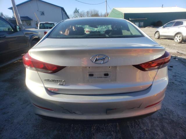 5NPD74LF7JH260372 - 2018 HYUNDAI ELANTRA SE SILVER photo 6