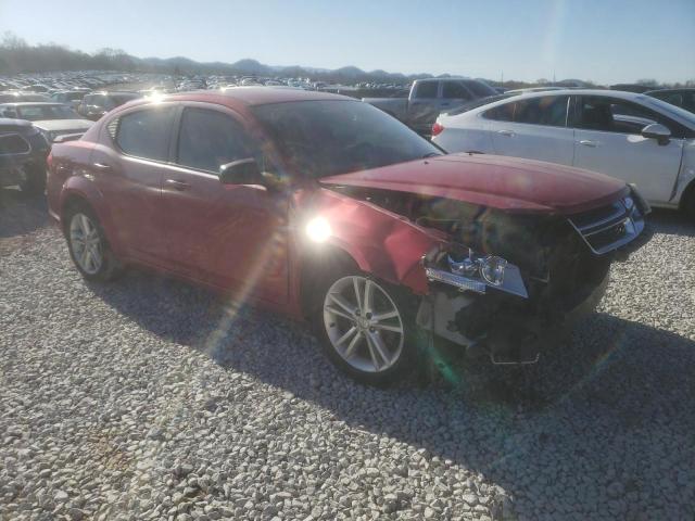 1B3BD1FG0BN546831 - 2011 DODGE AVENGER MAINSTREET RED photo 4