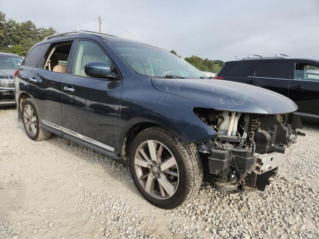 5N1AR2MN4FC632661 - 2015 NISSAN PATHFINDER S Blau Foto 4