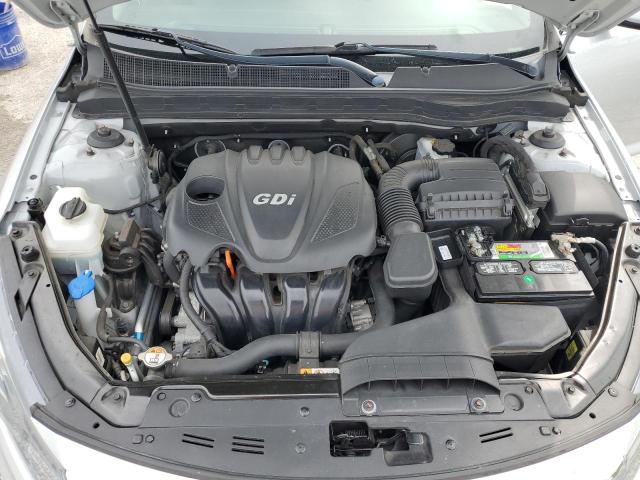 5XXGN4A75DG109402 - 2013 KIA OPTIMA EX SILVER photo 11