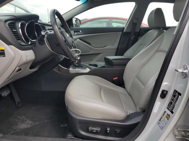 5XXGN4A75DG109402 - 2013 KIA OPTIMA EX SILVER photo 7