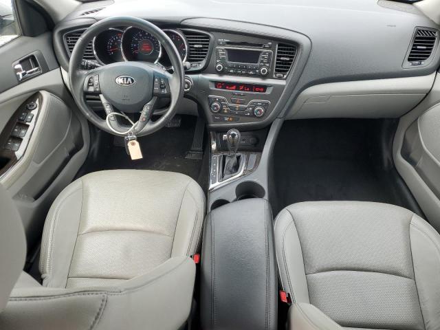 5XXGN4A75DG109402 - 2013 KIA OPTIMA EX SILVER photo 8