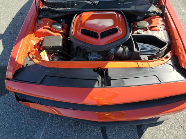 2C3CDZFJ0MH568244 - 2021 DODGE CHALLENGER R/T SCAT PACK ORANGE photo 11