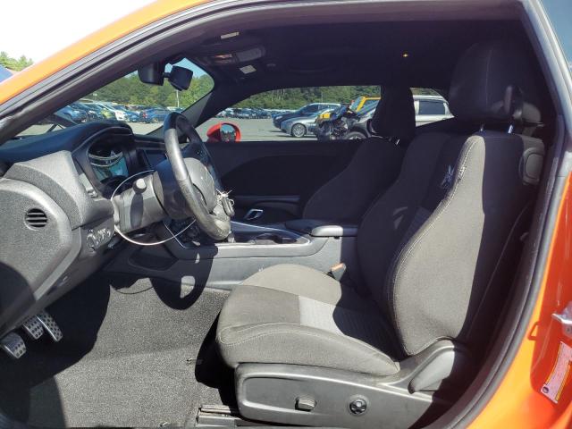 2C3CDZFJ0MH568244 - 2021 DODGE CHALLENGER R/T SCAT PACK ORANGE photo 7