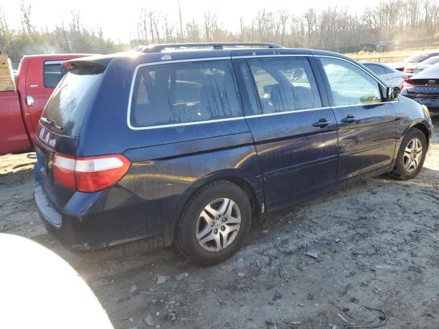 5FNRL38487B027692 - 2007 HONDA ODYSSEY EX BLUE photo 3