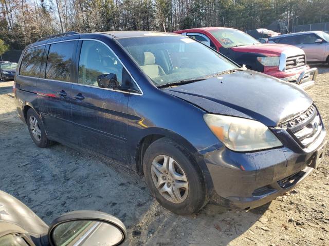 5FNRL38487B027692 - 2007 HONDA ODYSSEY EX BLUE photo 4