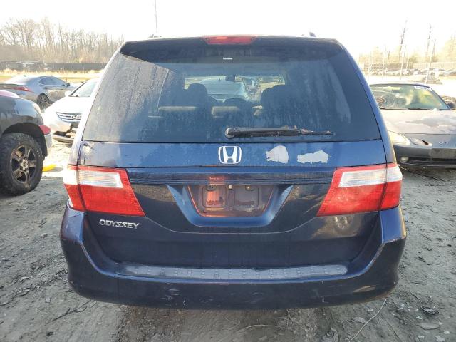 5FNRL38487B027692 - 2007 HONDA ODYSSEY EX BLUE photo 6