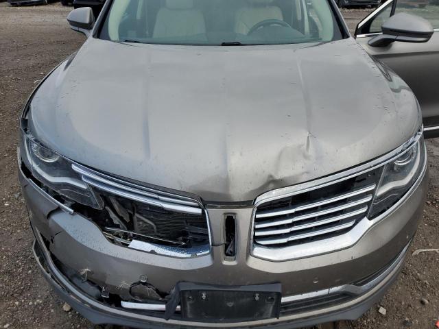 2LMPJ8LP4HBL44993 - 2017 LINCOLN MKX RESERVE رمادي صورة 11