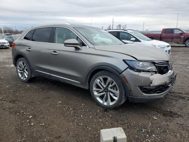 2LMPJ8LP4HBL44993 - 2017 LINCOLN MKX RESERVE رمادي صورة 4