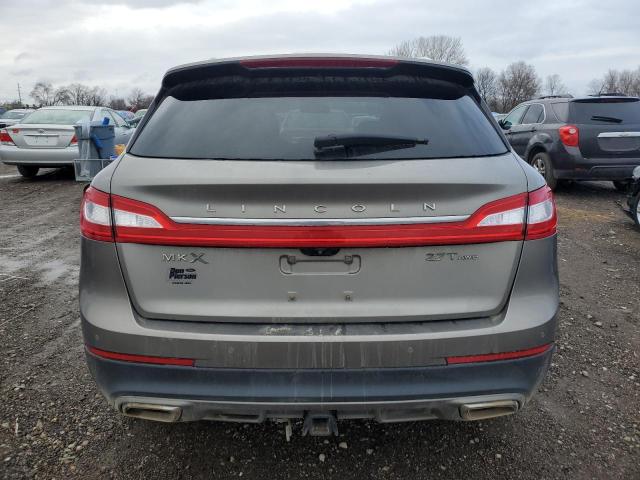 2LMPJ8LP4HBL44993 - 2017 LINCOLN MKX RESERVE رمادي صورة 6
