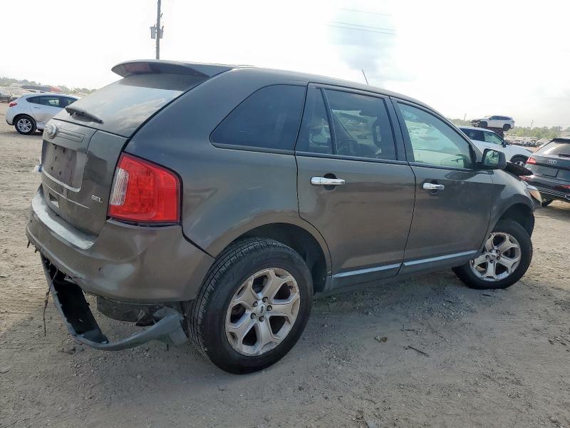 2FMDK3JCXBBA48110 - 2011 FORD EDGE SEL Grau Foto 3