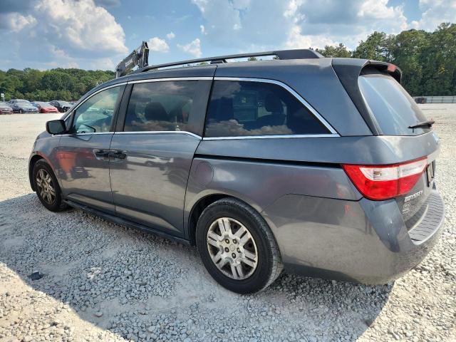 5FNRL5H20BB037071 - 2011 HONDA ODYSSEY LX GRAY photo 2