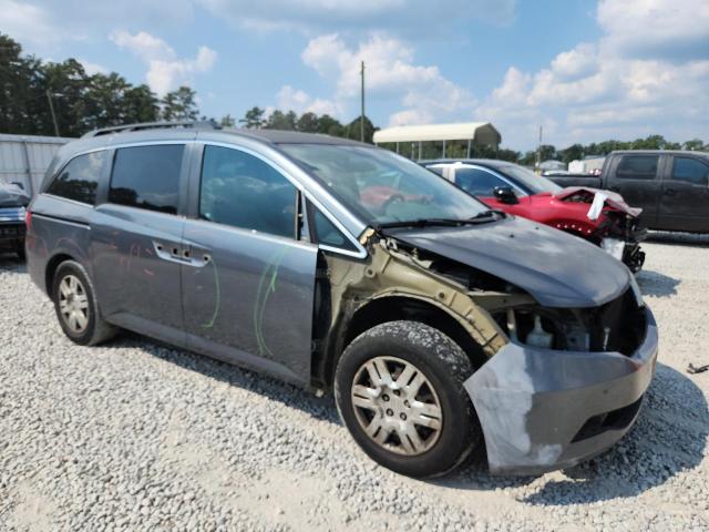 5FNRL5H20BB037071 - 2011 HONDA ODYSSEY LX GRAY photo 4