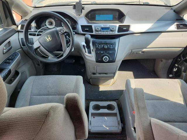 5FNRL5H20BB037071 - 2011 HONDA ODYSSEY LX GRAY photo 8