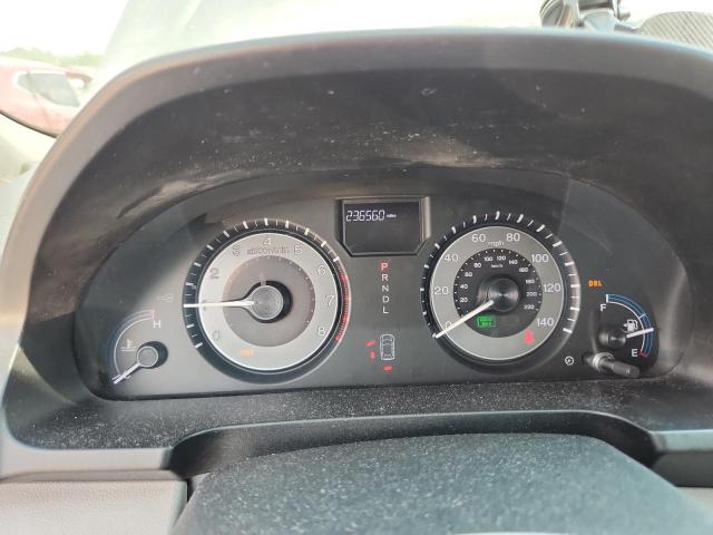 5FNRL5H20BB037071 - 2011 HONDA ODYSSEY LX GRAY photo 9