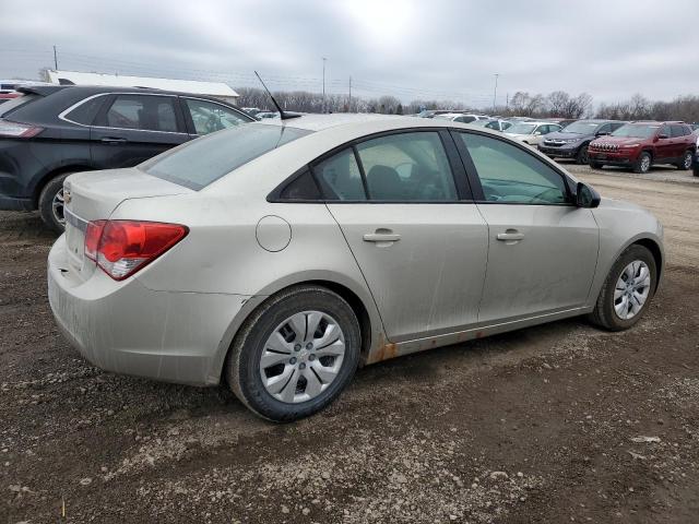 1G1PA5SH8E7144219 - 2014 CHEVROLET CRUZE LS BEIGE photo 3