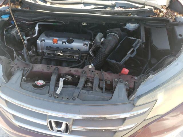 5J6RM4H39DL069821 - 2013 HONDA CR-V LX MAROON photo 12