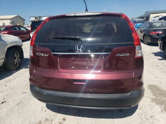 5J6RM4H39DL069821 - 2013 HONDA CR-V LX MAROON photo 6