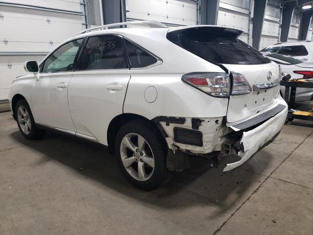 2T2BK1BA9BC118972 - 2011 LEXUS RX 350 WHITE photo 2