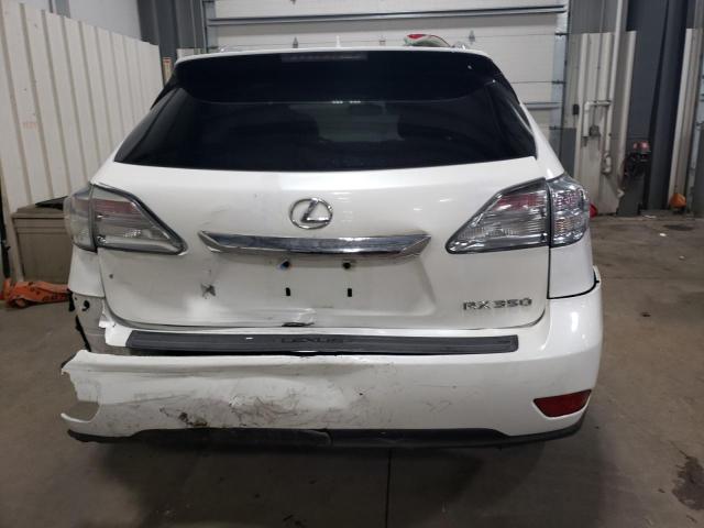 2T2BK1BA9BC118972 - 2011 LEXUS RX 350 WHITE photo 6