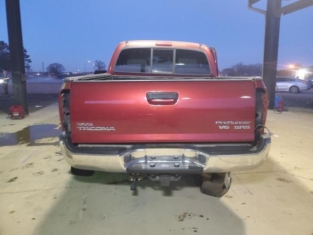 5TEJU62NX5Z116107 - 2005 TOYOTA TACOMA DOUBLE CAB PRERUNNER RED photo 6