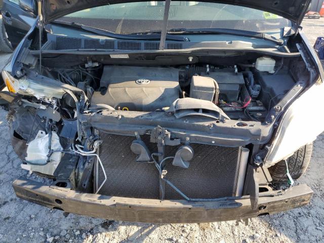 5TDKK3DC4BS125995 - 2011 TOYOTA SIENNA LE შავი ფოტო 12