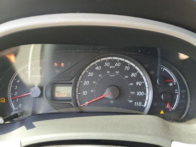 5TDKK3DC4BS125995 - 2011 TOYOTA SIENNA LE შავი ფოტო 9