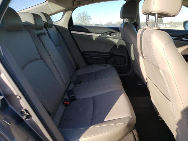 JHMFC1F7XJX037138 - 2018 HONDA CIVIC EXL ნაცრისფერი ფოტო 10