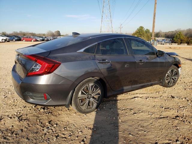 JHMFC1F7XJX037138 - 2018 HONDA CIVIC EXL ნაცრისფერი ფოტო 3