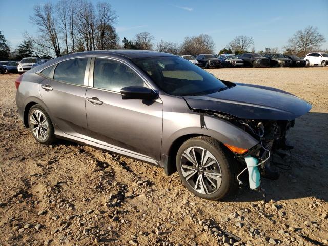 JHMFC1F7XJX037138 - 2018 HONDA CIVIC EXL ნაცრისფერი ფოტო 4