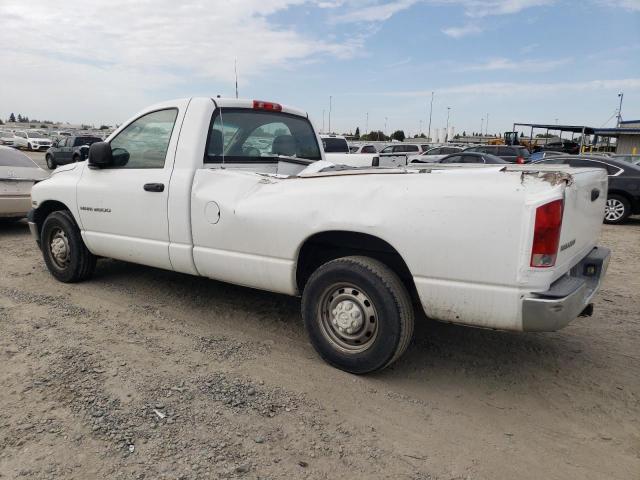 3D7KR26D25G831707 - 2005 DODGE RAM 2500 ST Ақ фото 2