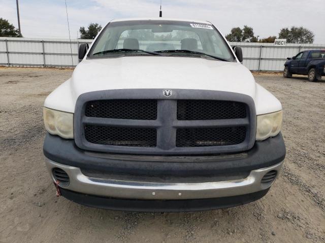 3D7KR26D25G831707 - 2005 DODGE RAM 2500 ST Ақ фото 5