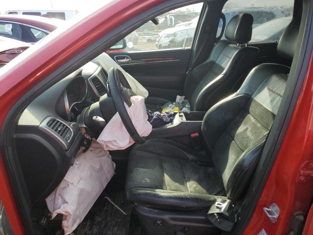 1C4RJFLG4HC613443 - 2017 JEEP GRAND CHER TRAILHAWK 红色 照片 7