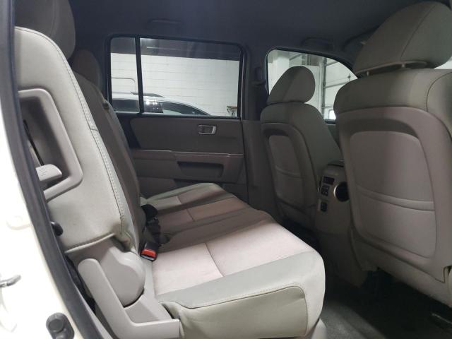 5FNYF3H46DB030394 - 2013 HONDA PILOT EX Սպիտակ լուսանկար 11